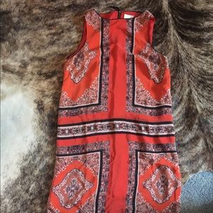 Maeve Bandana Print Silk Dress